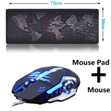 Load image into Gallery viewer, high quality Old World Map large pad mouse pad natural rubber mouse notbook computer mousepad gaming mouse mats to mouse gamer