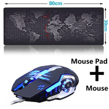 Load image into Gallery viewer, high quality Old World Map large pad mouse pad natural rubber mouse notbook computer mousepad gaming mouse mats to mouse gamer