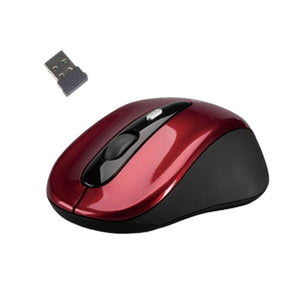 2.4GHz Wireless Mouse USB Optical Scroll Cordless Mouse for Tablet Laptop Computer Finest